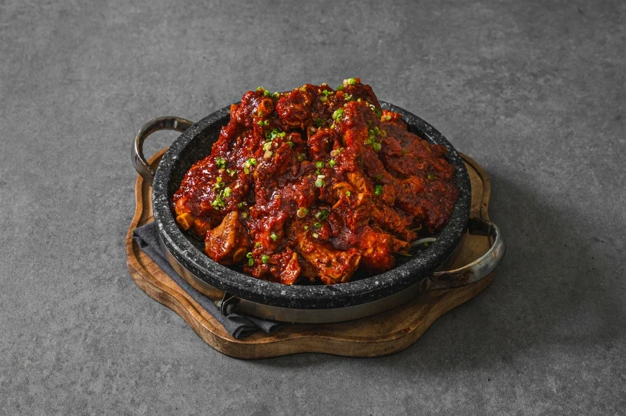 고봉당 메인메뉴 - 돌판양념등갈비구이