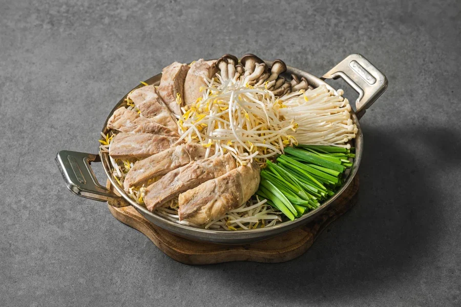고봉당 메인 메뉴 - 등갈비수육전골