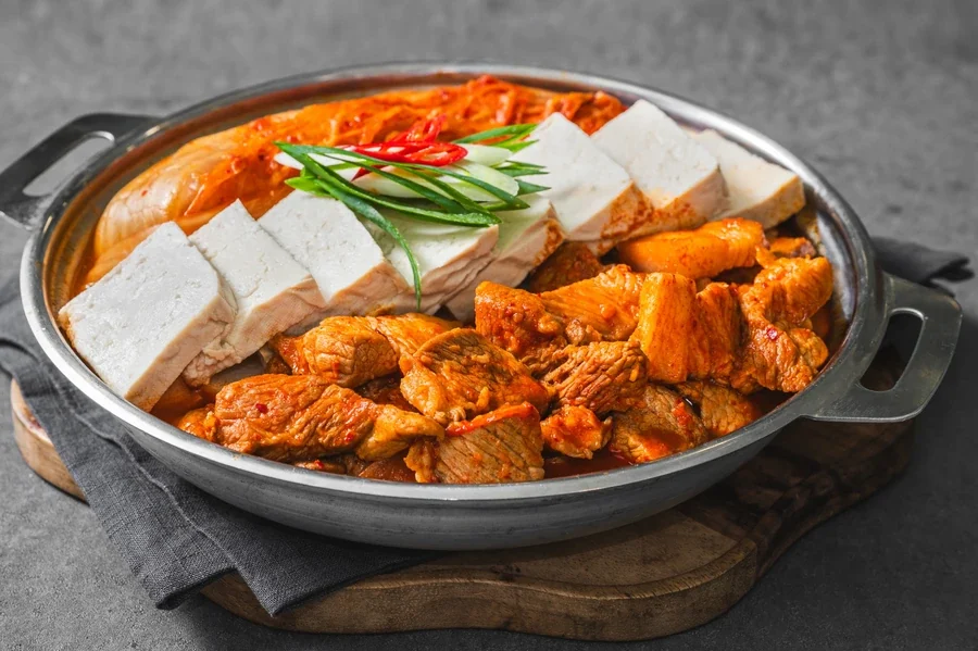 고봉당 점심메뉴 - 사골김치찌개